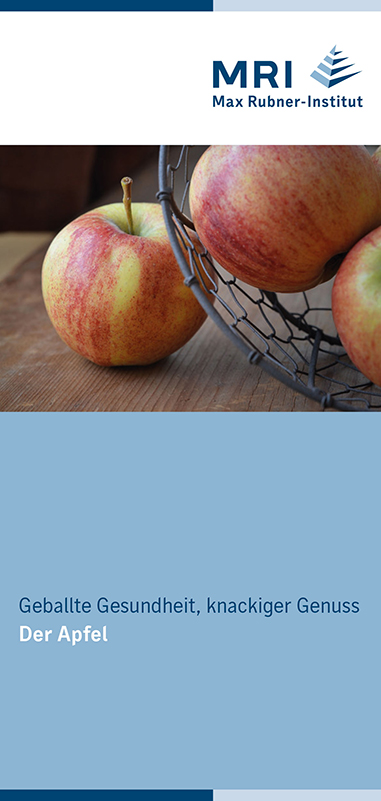 Titelblatt Flyer "Der Apfel"