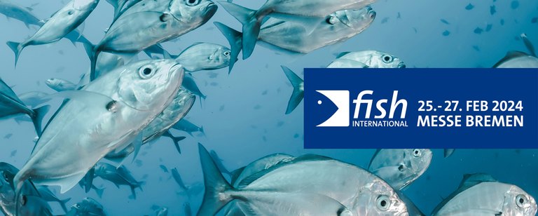Fische im Wasser, Logo Fish International