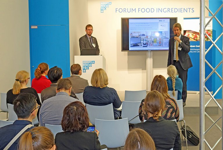 Vortrag auf der Anuga FoodTec 