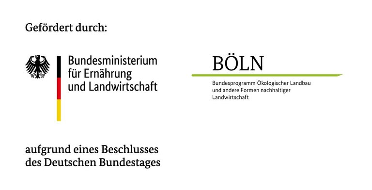 Logos des BMEL und des BÖLN